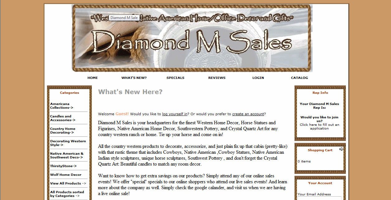 Diamond M Sales